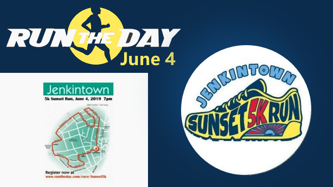 Jenkintown Sunset 5K Race June 4th, 2019