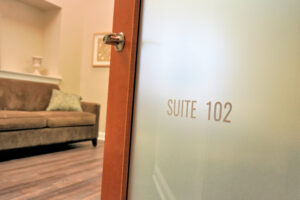 Suite 102 Entrance