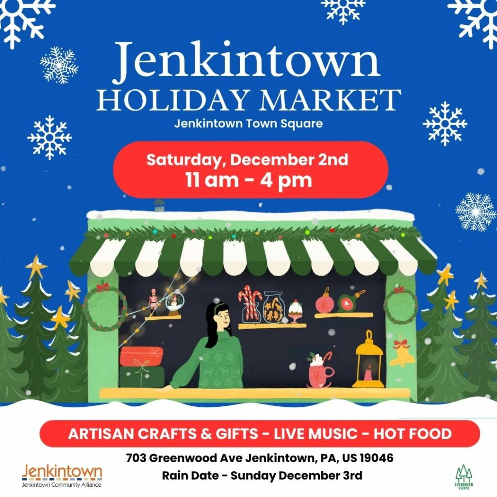 Jenkintown Holiday Market Coming Dec 2nd